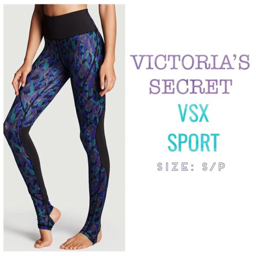 Victoria’s Secret Sport Stirrup Legging Snakeskin